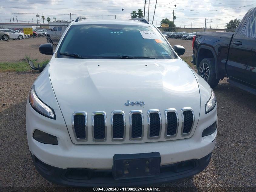 2015 Jeep Cherokee Sport VIN: 1C4PJLAB4FW684408 Lot: 40828240