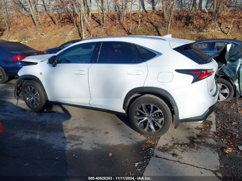 2016 Lexus Nx 200T F Sport VIN: JTJBARBZ2G2064350 Lot: 40828253