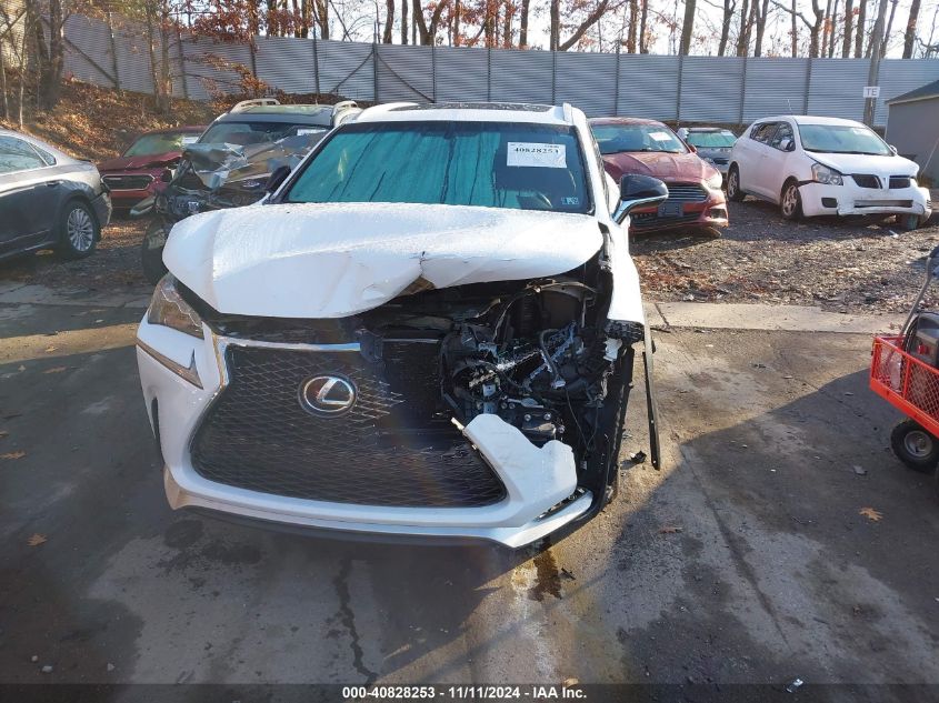 2016 Lexus Nx 200T F Sport VIN: JTJBARBZ2G2064350 Lot: 40828253