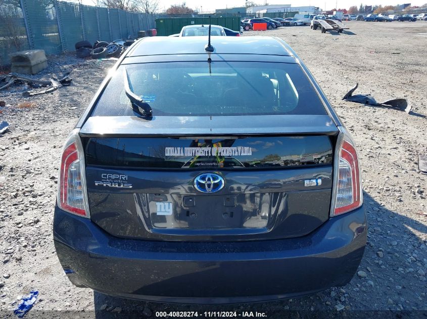 2015 Toyota Prius Three VIN: JTDKN3DU6F0404583 Lot: 40828274