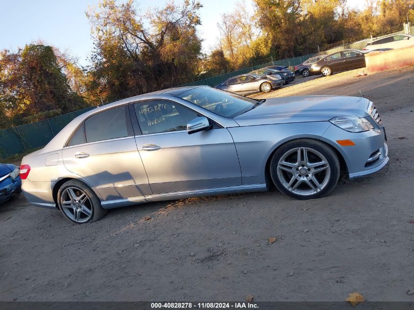 2013 Mercedes-Benz E 350 4Matic VIN: WDDHF8JB1DA689438 Lot: 40828278