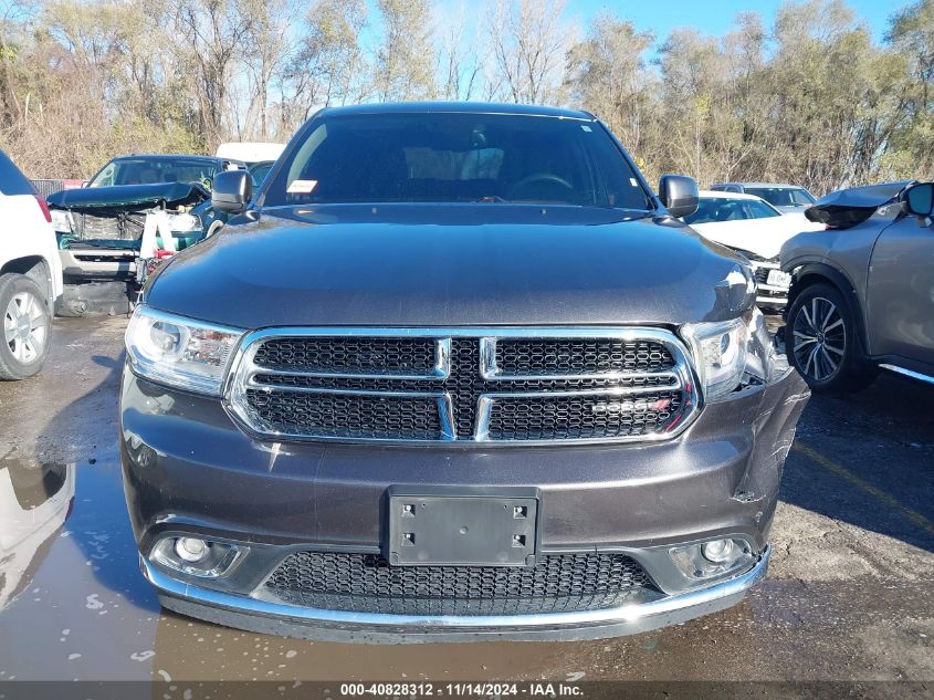 2016 Dodge Durango Sxt VIN: 1C4RDJAG3GC477527 Lot: 40828312