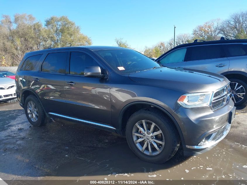 2016 Dodge Durango Sxt VIN: 1C4RDJAG3GC477527 Lot: 40828312