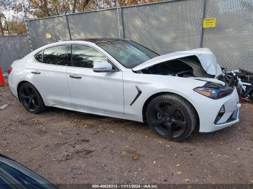 2019 Genesis G70 2.0T Advanced VIN: KMTG44LAXKU020302 Lot: 40828313