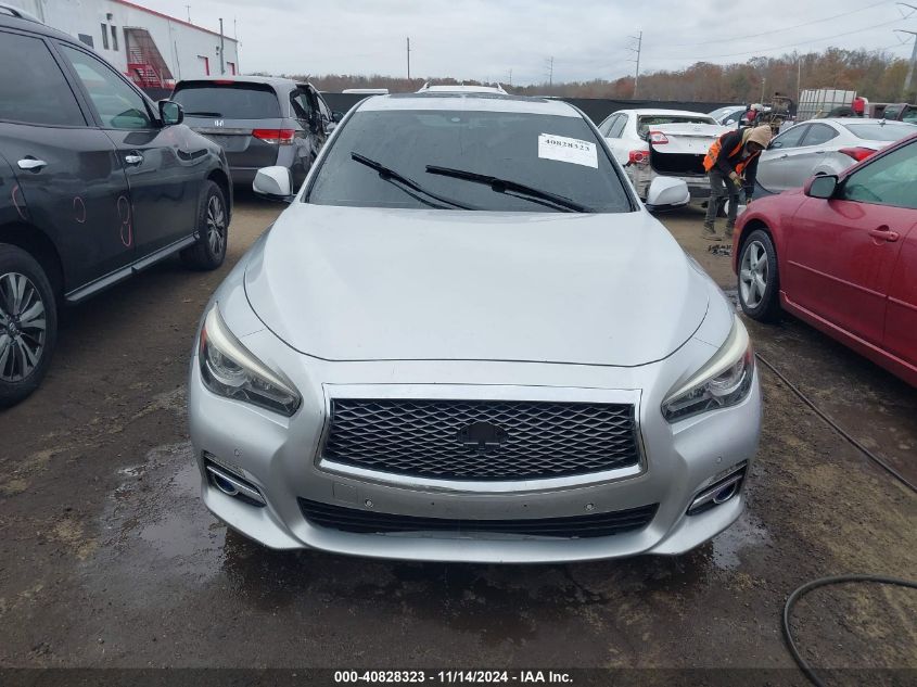 2014 Infiniti Q50 Premium VIN: JN1BV7AR0EM684793 Lot: 40828323