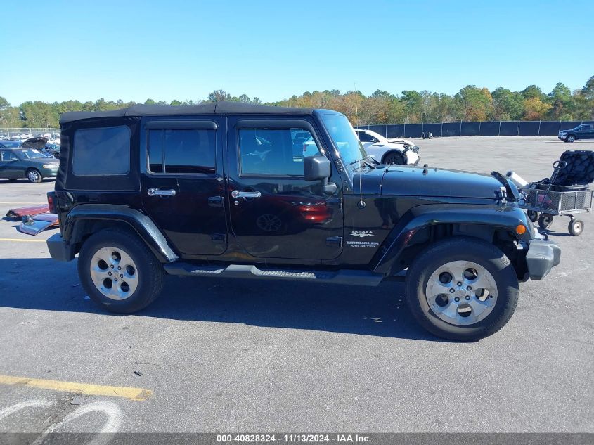 2015 Jeep Wrangler Unlimited Sahara VIN: 1C4BJWEG5FL734770 Lot: 40828324