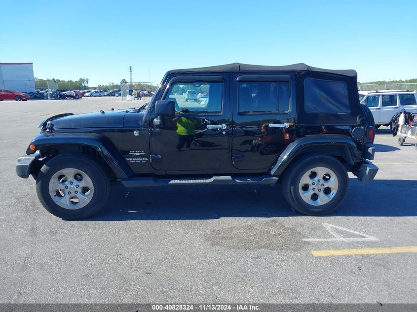 2015 Jeep Wrangler Unlimited Sahara VIN: 1C4BJWEG5FL734770 Lot: 40828324