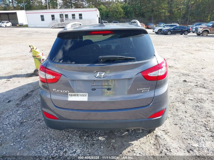 2014 Hyundai Tucson Limited VIN: KM8JUCAG2EU797241 Lot: 40828325