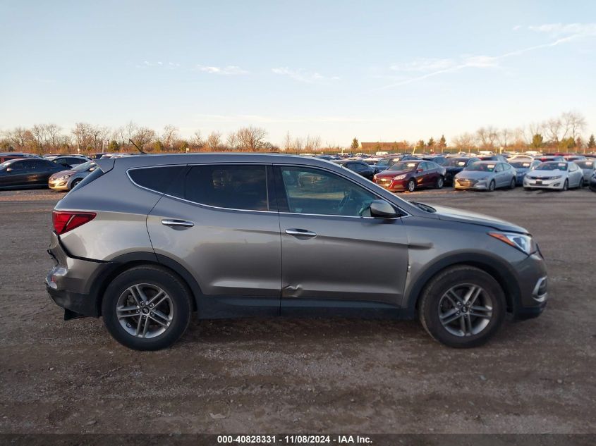 2018 Hyundai Santa Fe Sport 2.4L VIN: 5NMZTDLB3JH108018 Lot: 40828331