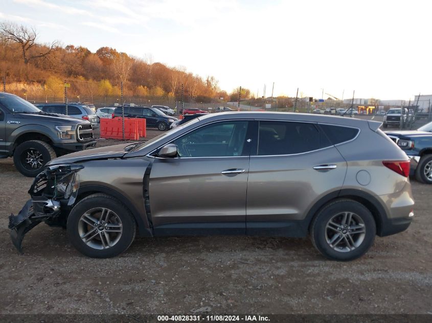 2018 Hyundai Santa Fe Sport 2.4L VIN: 5NMZTDLB3JH108018 Lot: 40828331