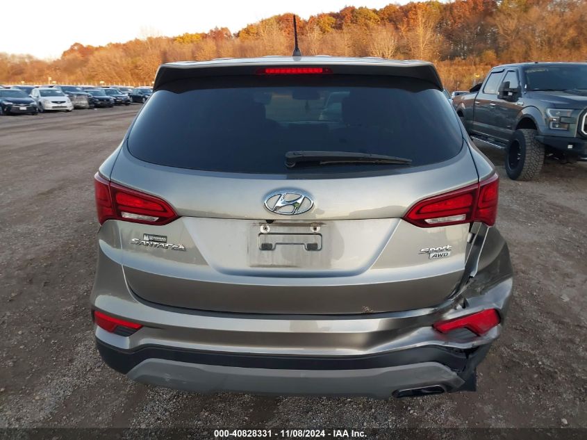 2018 Hyundai Santa Fe Sport 2.4L VIN: 5NMZTDLB3JH108018 Lot: 40828331