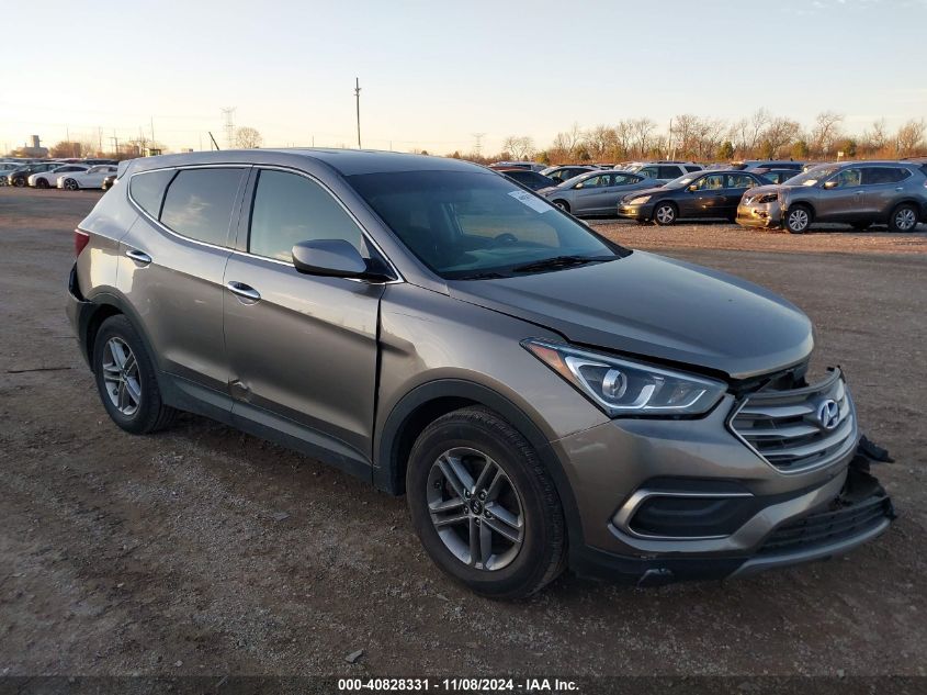 VIN 5NMZTDLB3JH108018 2018 HYUNDAI SANTA FE SPORT no.1