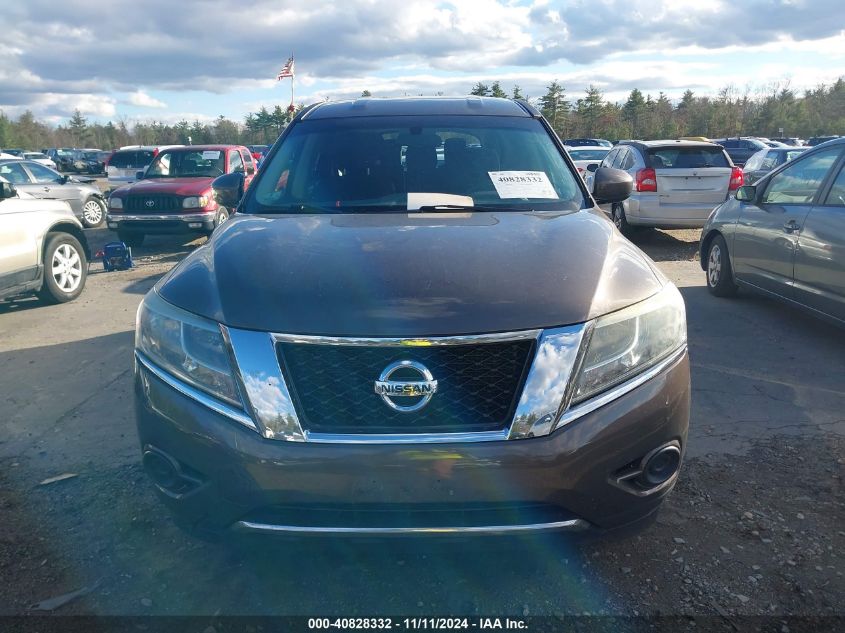 2015 Nissan Pathfinder S VIN: 5N1AR2MM8FC616602 Lot: 40828332