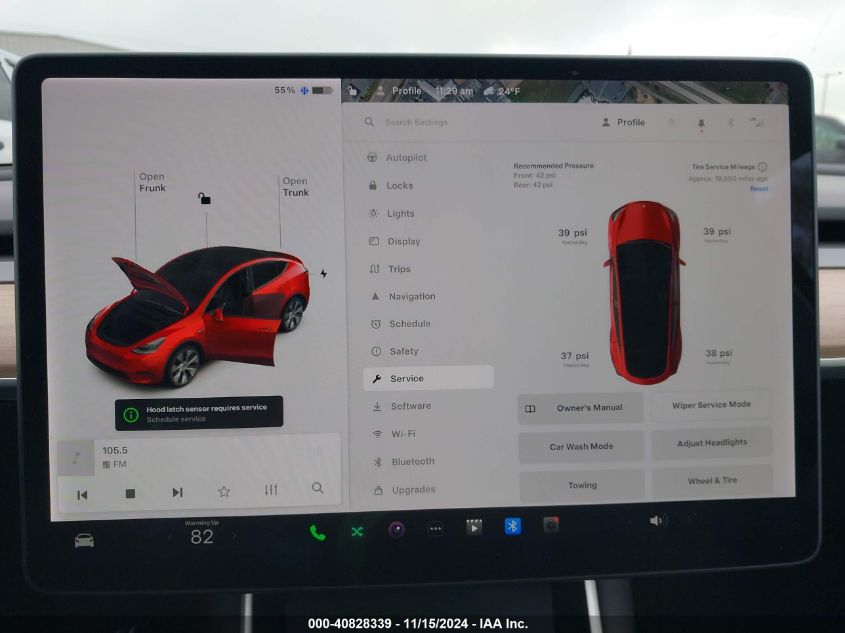 2020 Tesla Model Y Long Range Dual Motor All-Wheel Drive VIN: 5YJYGDEEXLF030364 Lot: 40828339