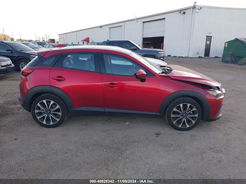 2019 Mazda Cx-3 Touring VIN: JM1DKFC77K1451382 Lot: 40828342