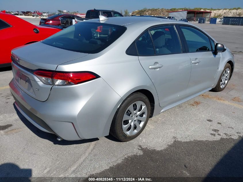 VIN 5YFEPMAE4NP283308 2022 Toyota Corolla, LE no.4