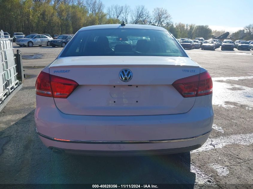 2013 Volkswagen Passat 2.0L Tdi Sel Premium VIN: 1VWCN7A38DC036164 Lot: 40828356