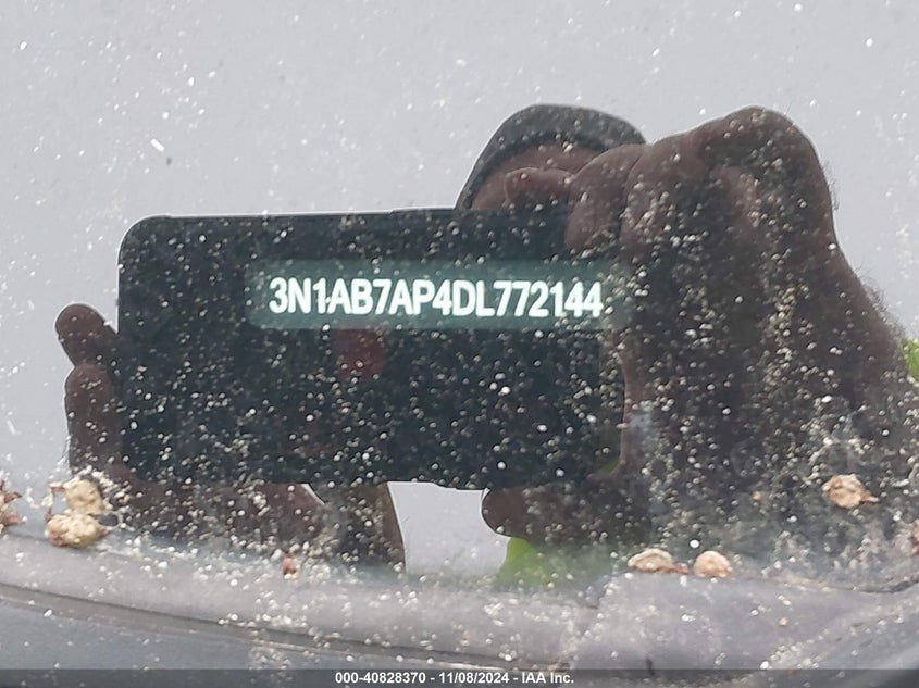 2013 Nissan Sentra Sv VIN: 3N1AB7AP4DL772144 Lot: 40828370