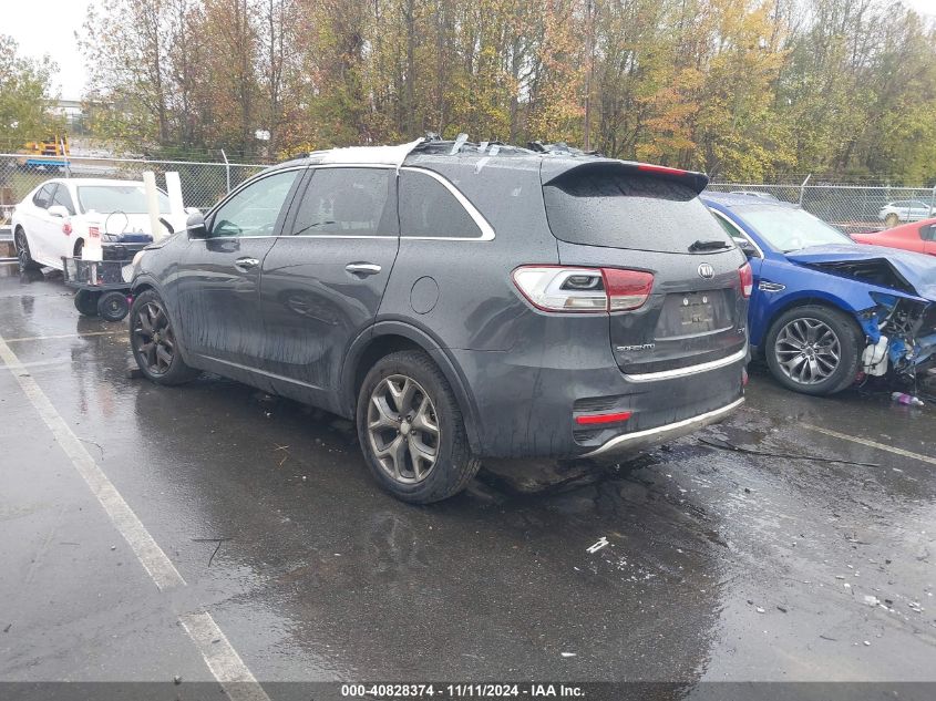 VIN 5XYPK4A51JG378138 2018 KIA SORENTO no.3