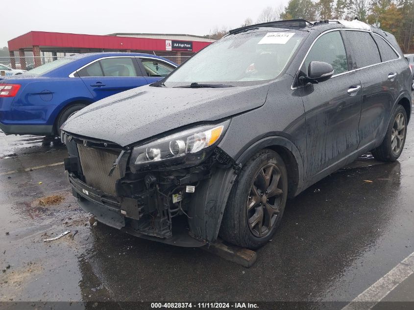 2018 Kia Sorento 3.3L Sx VIN: 5XYPK4A51JG378138 Lot: 40828374