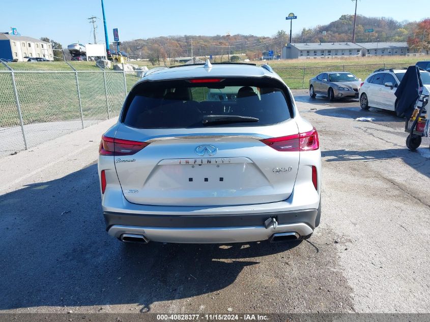 2020 Infiniti Qx50 Luxe Awd VIN: 3PCAJ5M31LF110368 Lot: 40828377