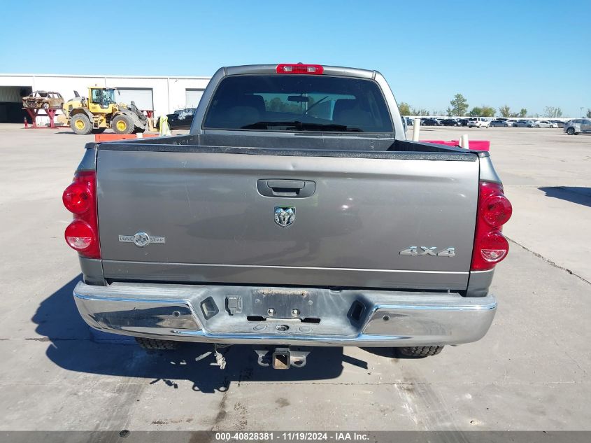 2008 Dodge Ram 2500 Slt/Power Wagon VIN: 3D7KS28D88G138811 Lot: 40828381