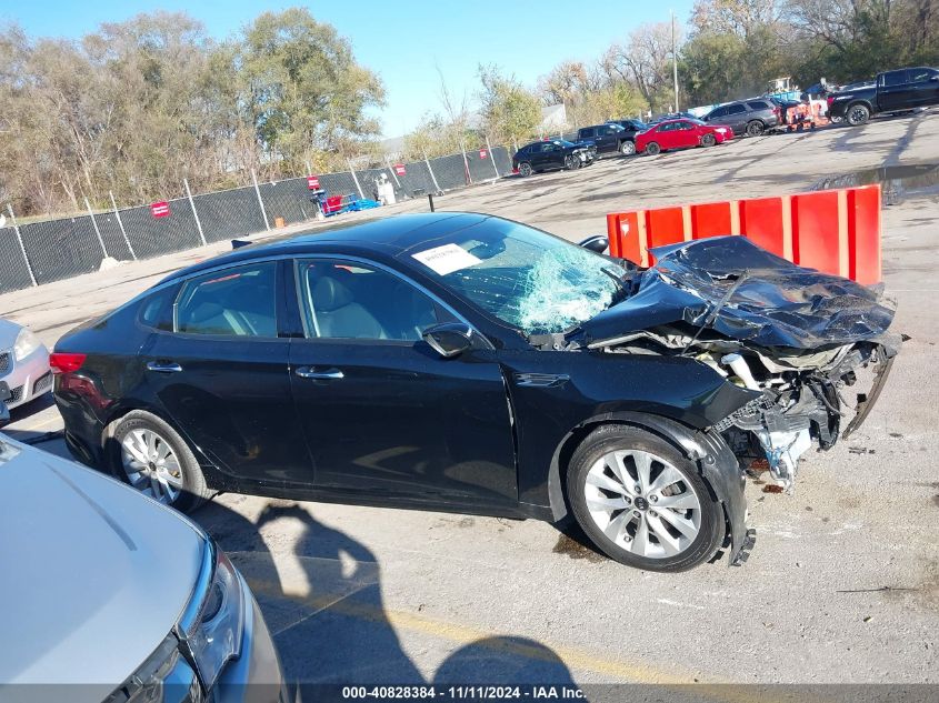 2016 Kia Optima Ex VIN: 5XXGU4L36GG033285 Lot: 40828384