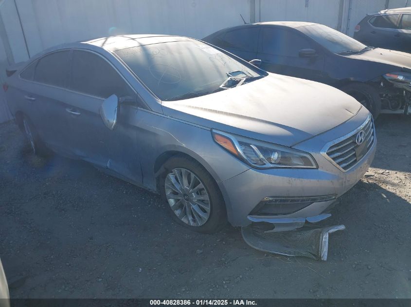 VIN 5NPE34AF3FH050961 2015 Hyundai Sonata, Limited no.1