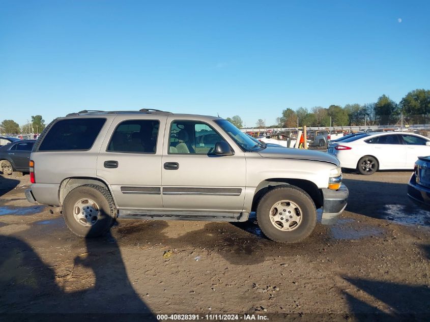 2005 Chevrolet Tahoe Ls VIN: 1GNEC13T15J235539 Lot: 40828391