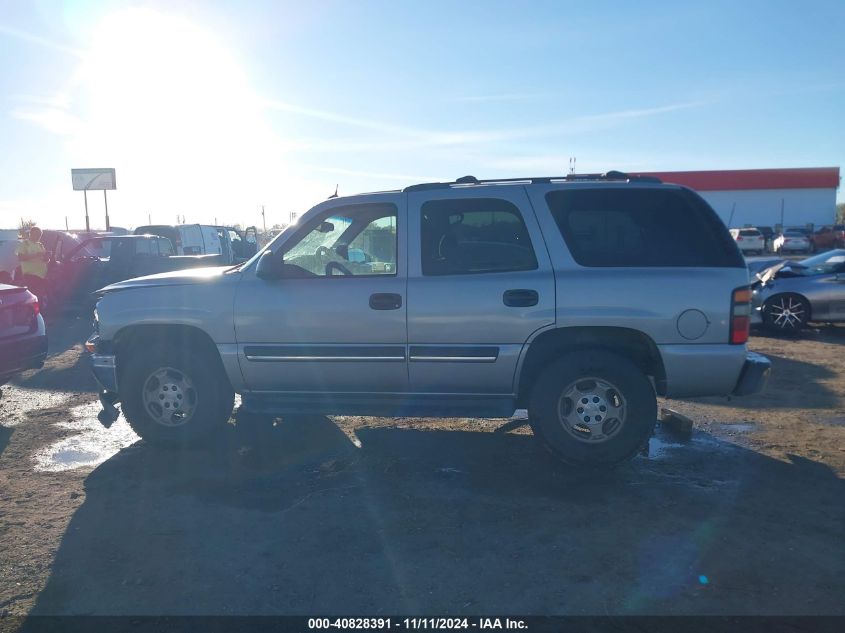 2005 Chevrolet Tahoe Ls VIN: 1GNEC13T15J235539 Lot: 40828391