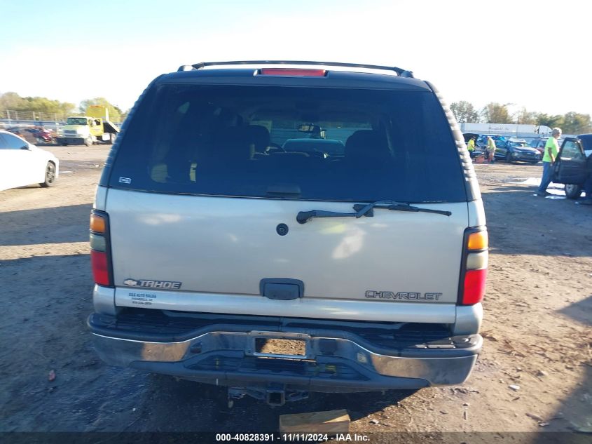 2005 Chevrolet Tahoe Ls VIN: 1GNEC13T15J235539 Lot: 40828391