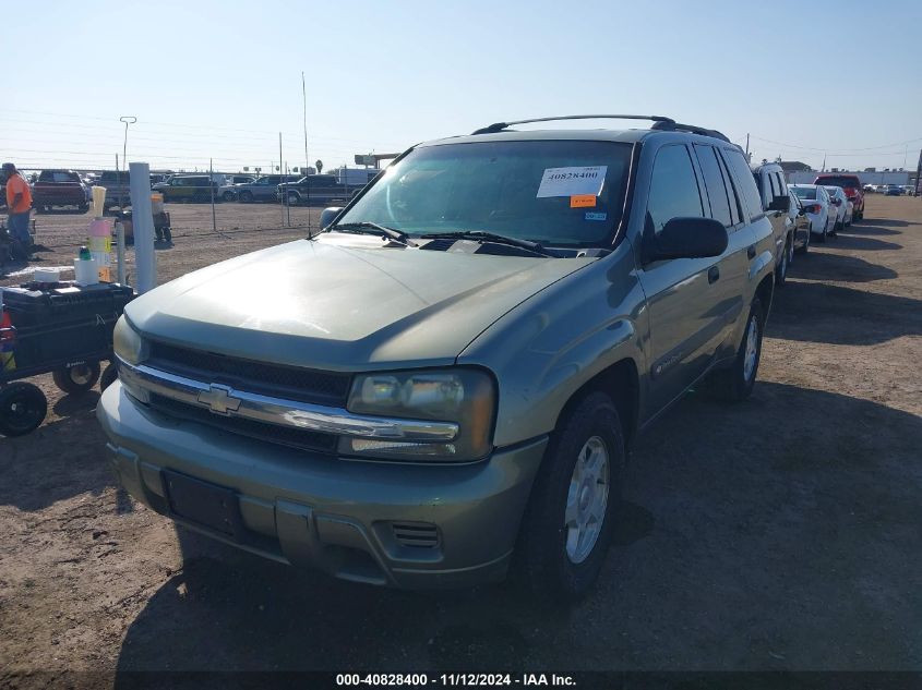 2003 Chevrolet Trailblazer Ls VIN: 1GNDS13S132318000 Lot: 40828400