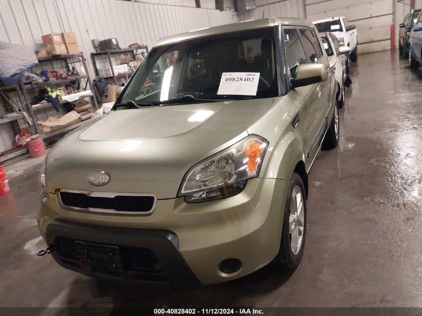 2010 Kia Soul + VIN: KNDJT2A28A7106812 Lot: 40828402