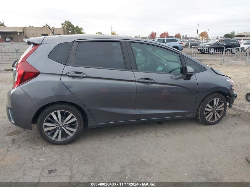 2015 Honda Fit Ex/Ex-L VIN: 3HGGK5H8XFM709817 Lot: 40828403