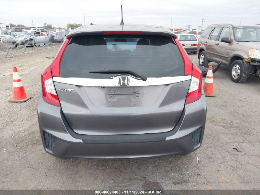 2015 Honda Fit Ex/Ex-L VIN: 3HGGK5H8XFM709817 Lot: 40828403