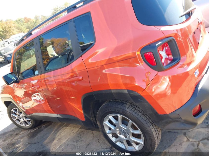 2019 Jeep Renegade Latitude Fwd VIN: ZACNJABB2KPK88203 Lot: 40828422