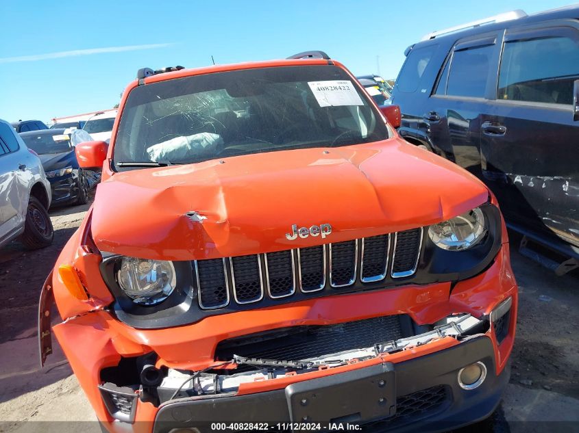 2019 Jeep Renegade Latitude Fwd VIN: ZACNJABB2KPK88203 Lot: 40828422