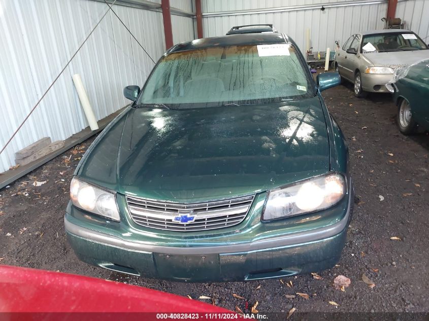 2002 Chevrolet Impala VIN: 2G1WF52E829183454 Lot: 40828423