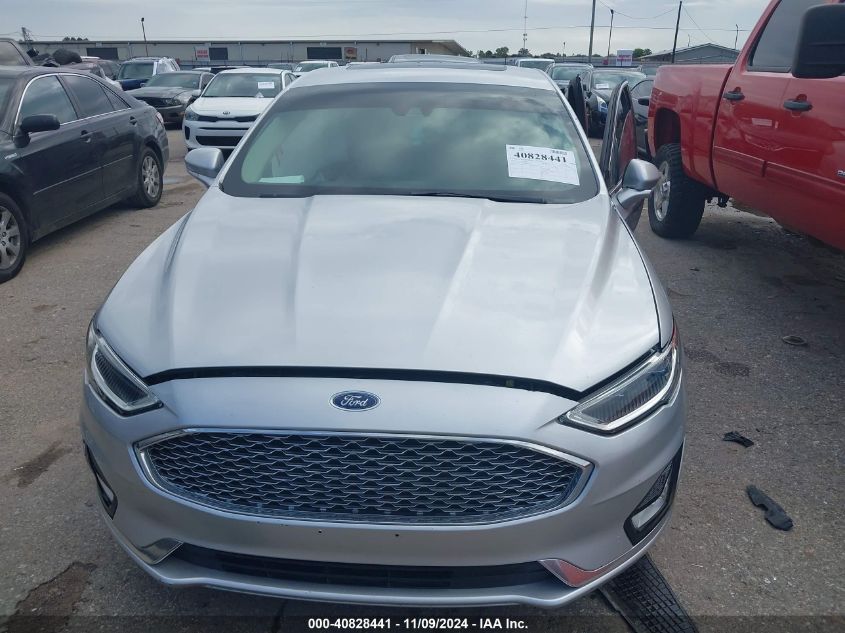 2019 Ford Fusion Titanium VIN: 3FA6P0D9XKR184774 Lot: 40828441