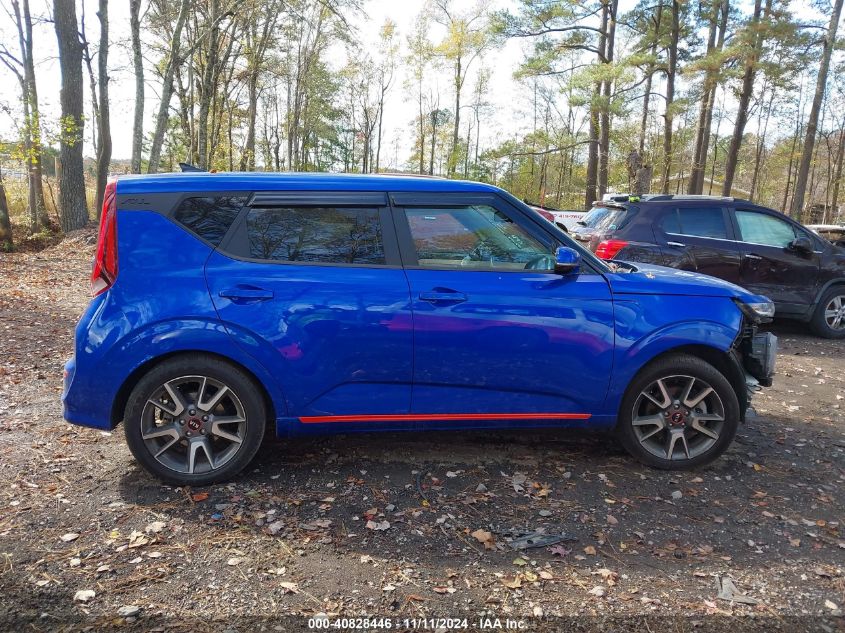 2021 Kia Soul Turbo VIN: KNDJ53AF9M7752044 Lot: 40828446