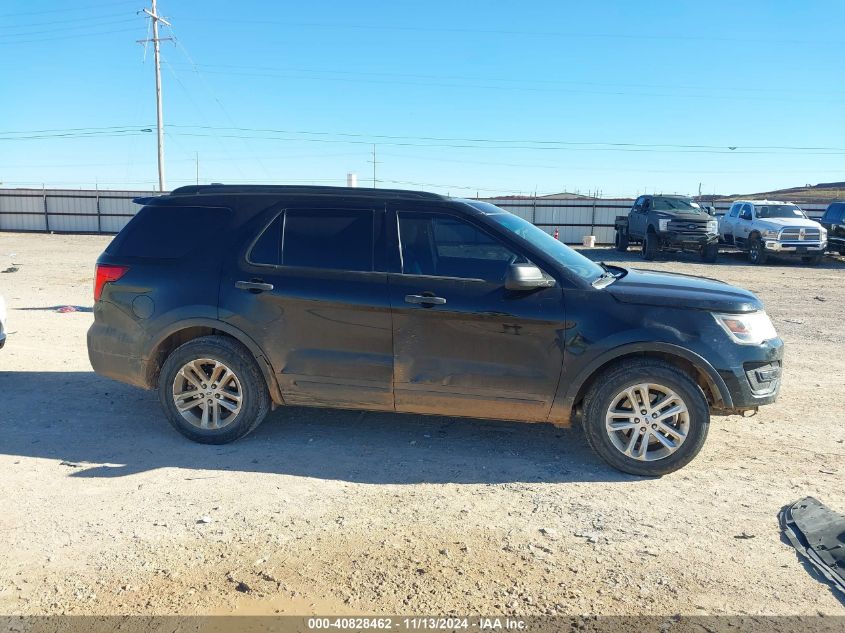 2017 Ford Explorer VIN: 1FM5K7B8XHGB16655 Lot: 40828462