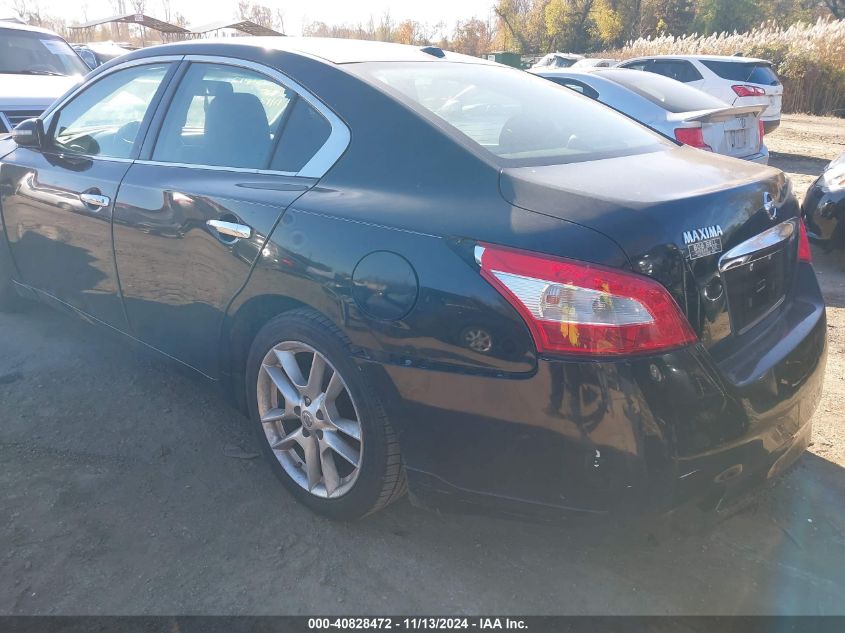 2011 Nissan Maxima 3.5 Sv VIN: 1N4AA5AP3BC831882 Lot: 40828472