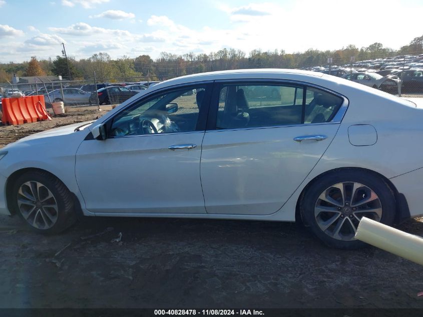 2013 Honda Accord Sport VIN: 1HGCR2F56DA249468 Lot: 40828478