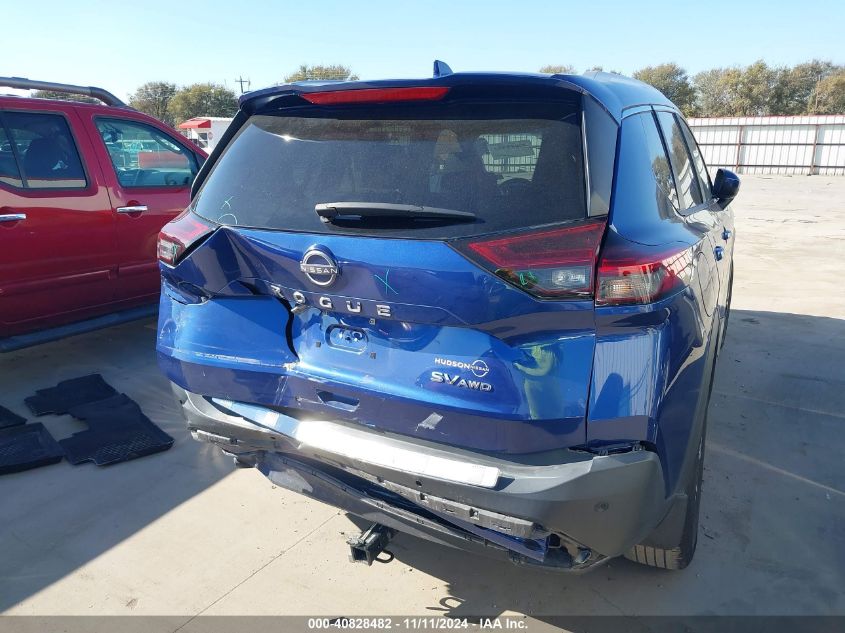 2023 Nissan Rogue Sv Intelligent Awd VIN: 5N1BT3BB6PC761636 Lot: 40828482