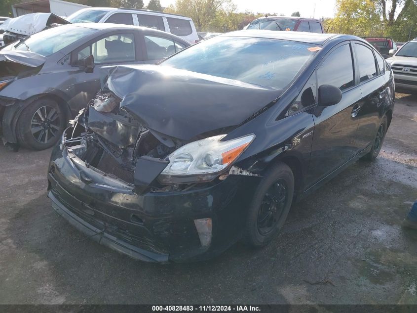 VIN JTDKN3DU4F0449666 2015 TOYOTA PRIUS no.2