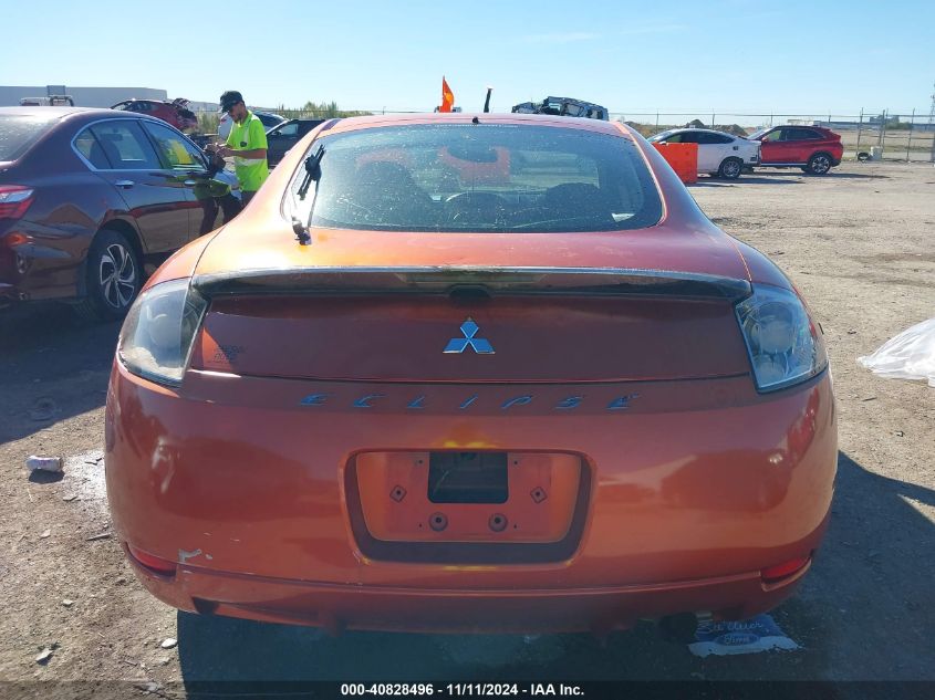 2007 Mitsubishi Eclipse Gs VIN: 4A3AK24F87E023108 Lot: 40828496