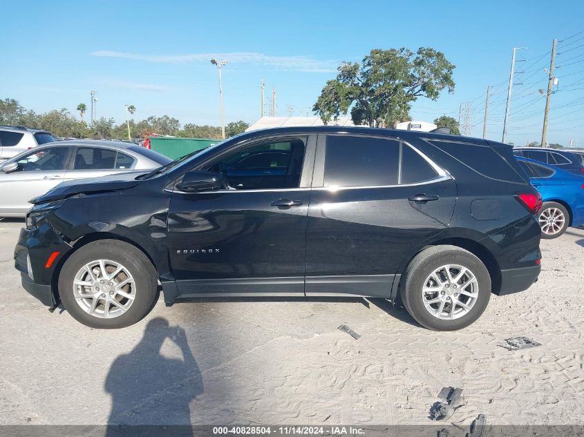 2022 Chevrolet Equinox Fwd Lt VIN: 3GNAXKEV6NL114134 Lot: 40828504