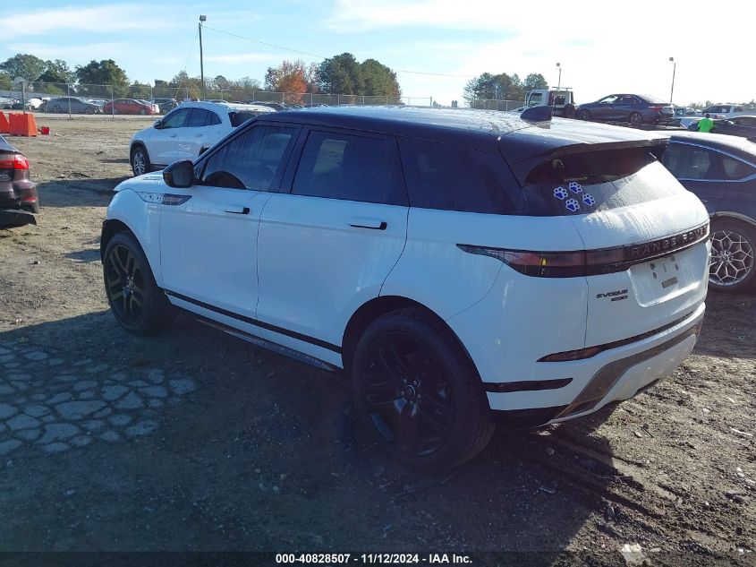 2020 Land Rover Range Rover Evoque R-Dynamic Se VIN: SALZL2GX6LH009541 Lot: 40828507