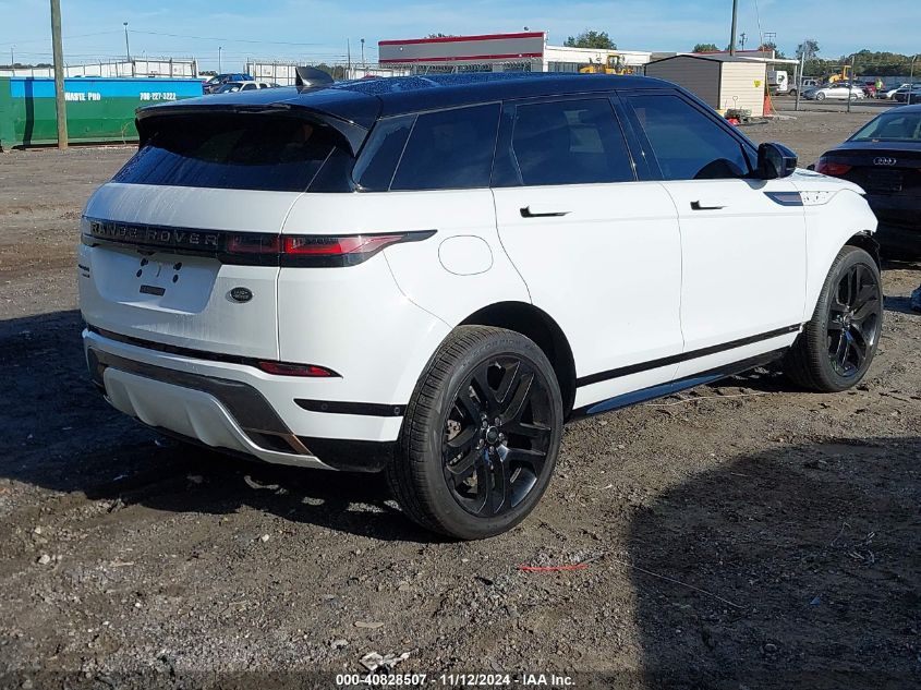 2020 Land Rover Range Rover Evoque R-Dynamic Se VIN: SALZL2GX6LH009541 Lot: 40828507