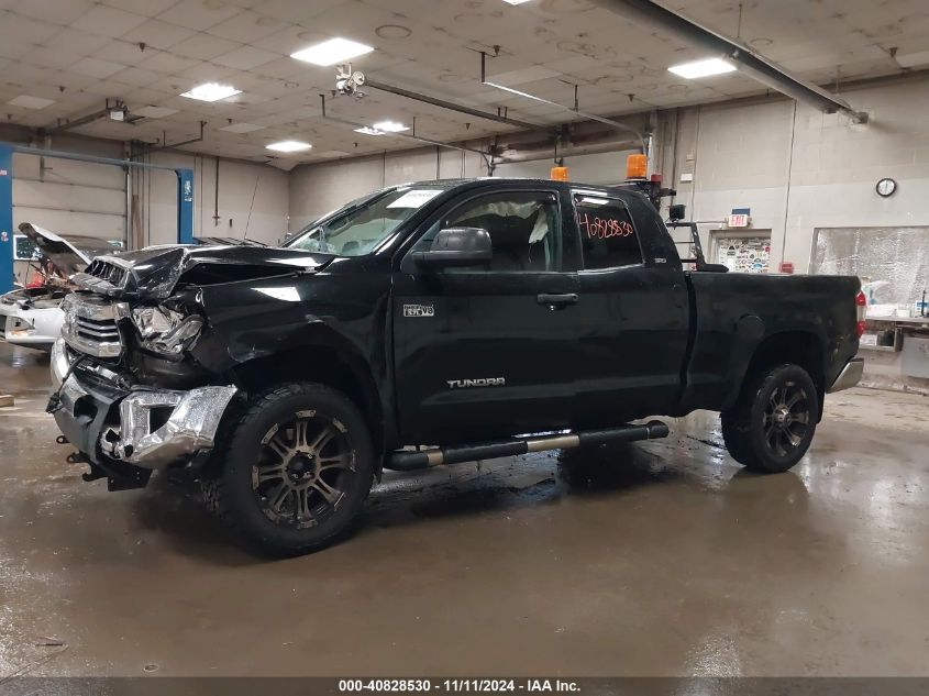 2016 Toyota Tundra Sr5 5.7L V8 VIN: 5TFUY5F16GX558783 Lot: 40828530